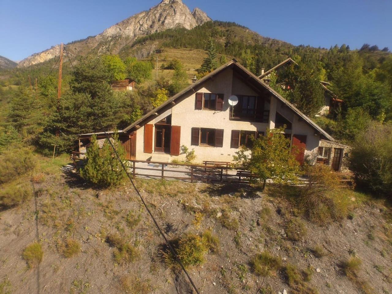 Chalet Familial Val D'Allos 8 Personnes Calme Plein Sud. Belle Vue Villars-Colmars Buitenkant foto